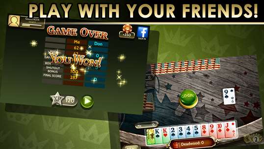 Gin Rummy screenshot 2