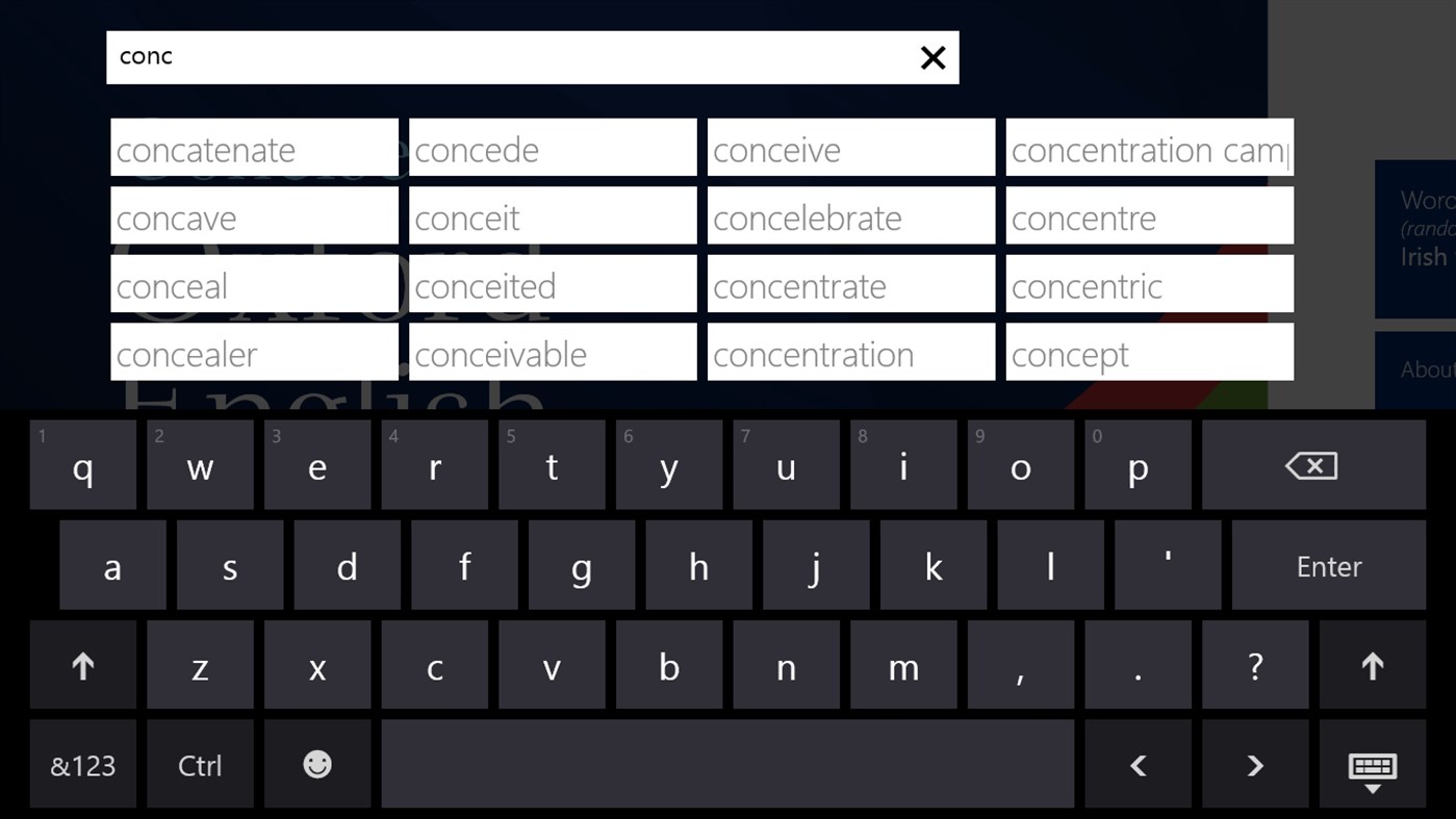 #3. Concise Oxford English Dictionary (Windows) 由: MobiSystems
