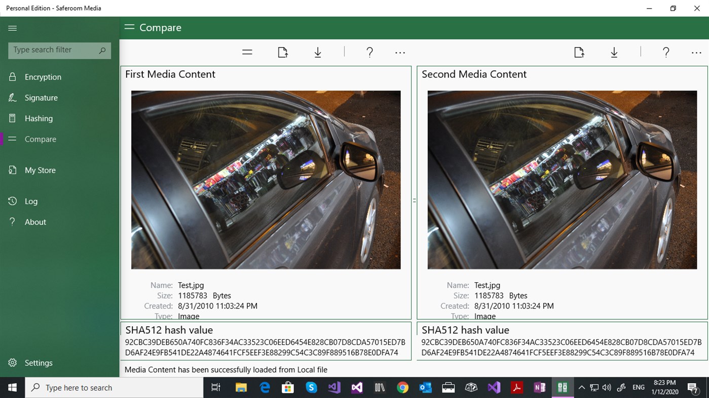 #1. Saferoom.Media (Windows) بواسطة: Security and Communications Software Inc.