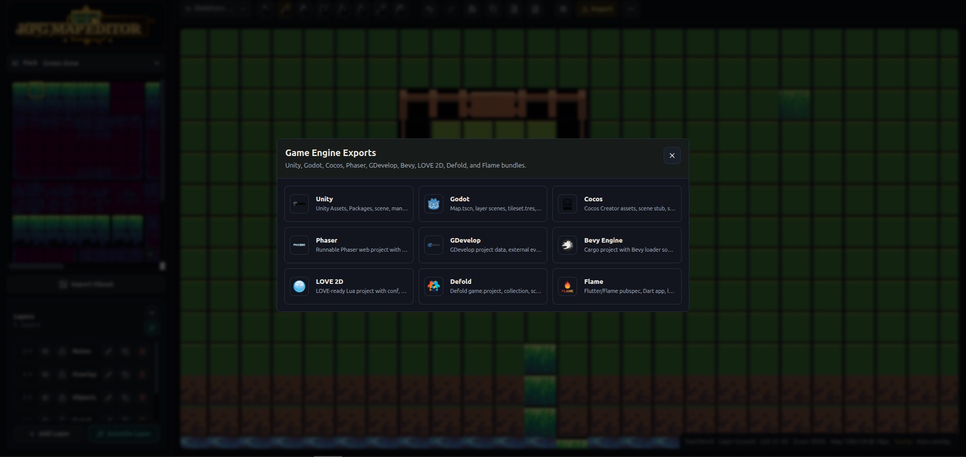 RPG Map Editor screenshot