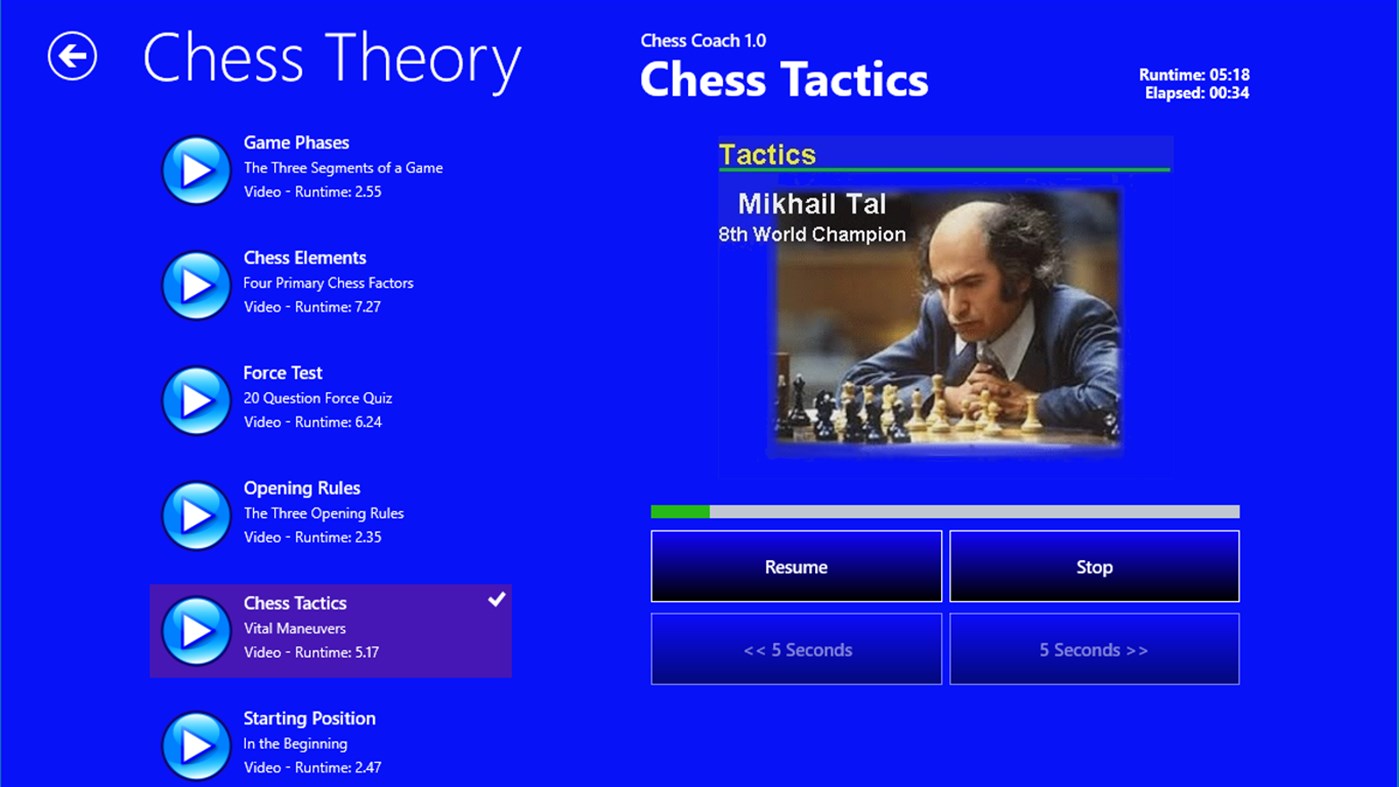 #8. Chess Coach 1.0 DT (Windows) By: Universal Applications