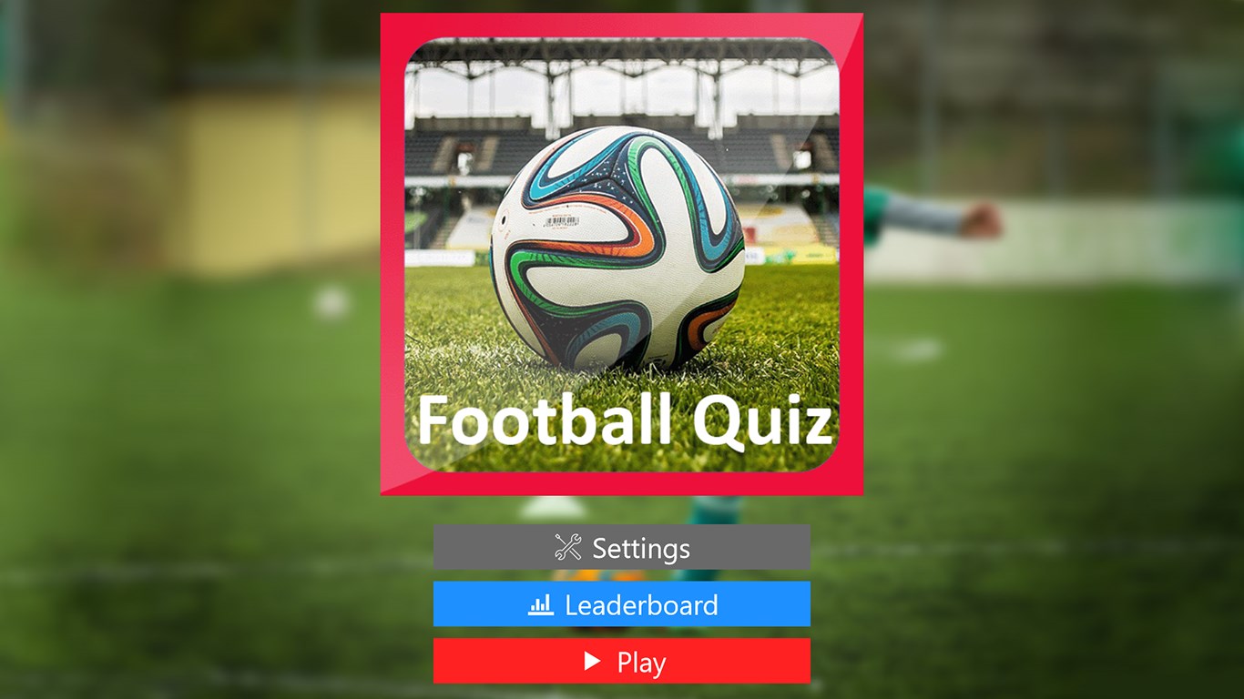 The Great Football Quiz