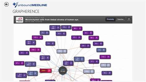 Unbound MEDLINE - PubMed, Journals, and Grapherence™ Access Screenshots 2