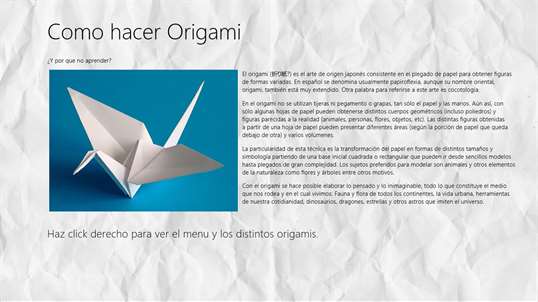 Como hacer Origami screenshot 2