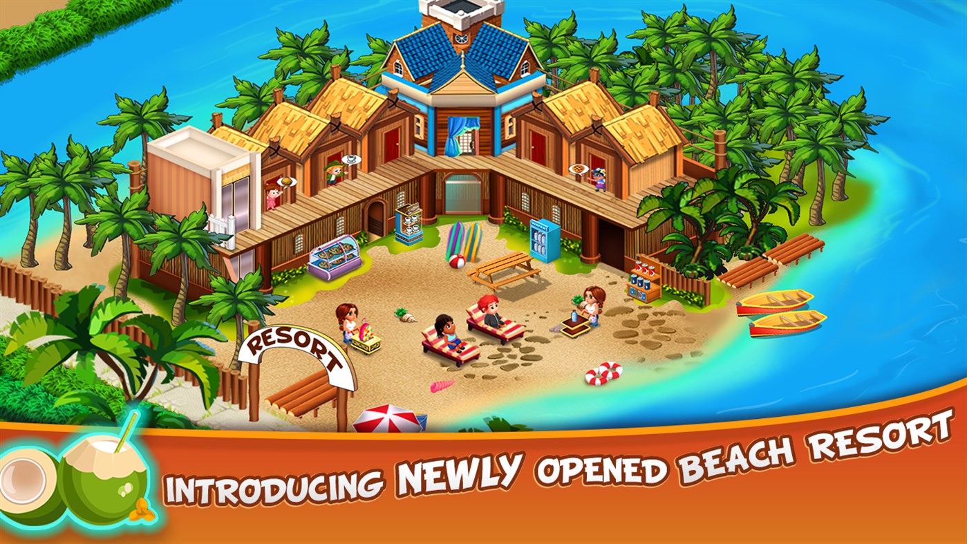 #2. Resort Island Tycoon (Windows) 来自: Mobibrick Technologies