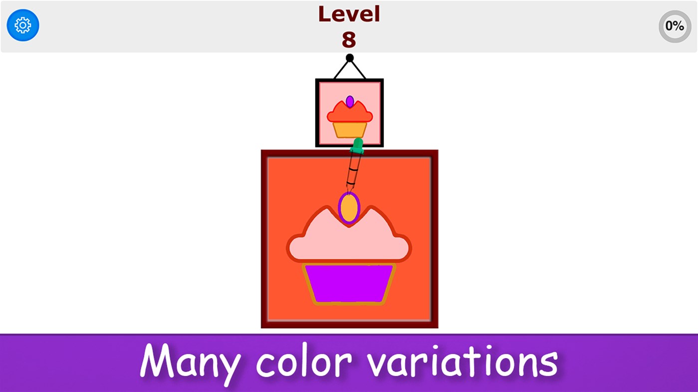 #3. Color Dropper - Paint Picker Coloring Game (Windows) Door: Margala Games