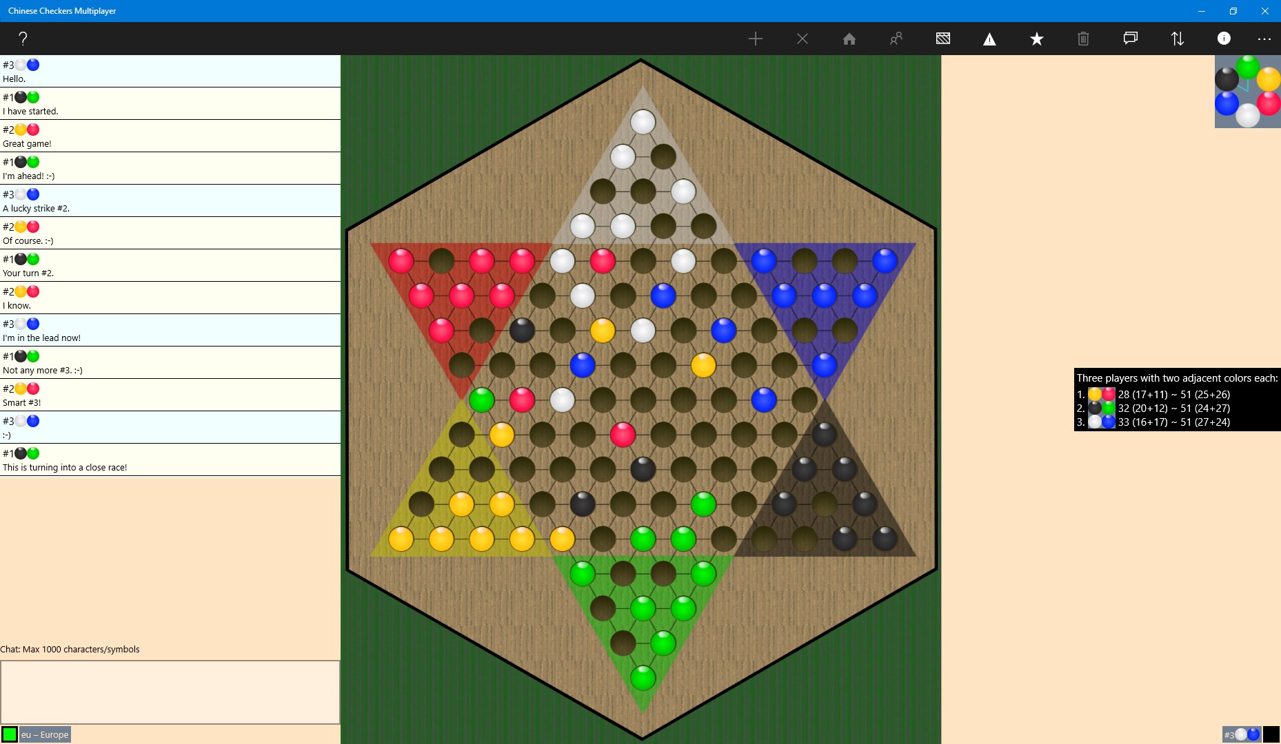 Chinese Checkers Multiplayer Official game in the Microsoft Store