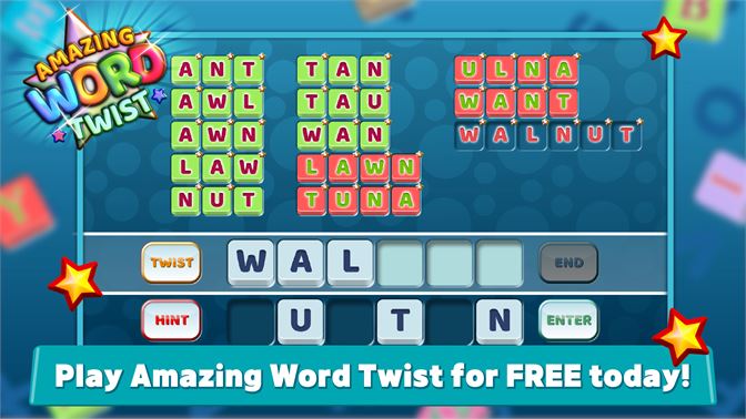 Amazing Word Twist - Microsoft Apps