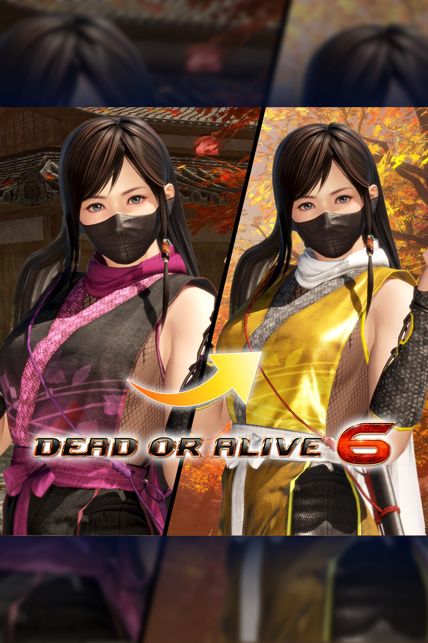 DOA6 Morphing Ninja Costume - Kokoro | Xbox | Chiave | Privato