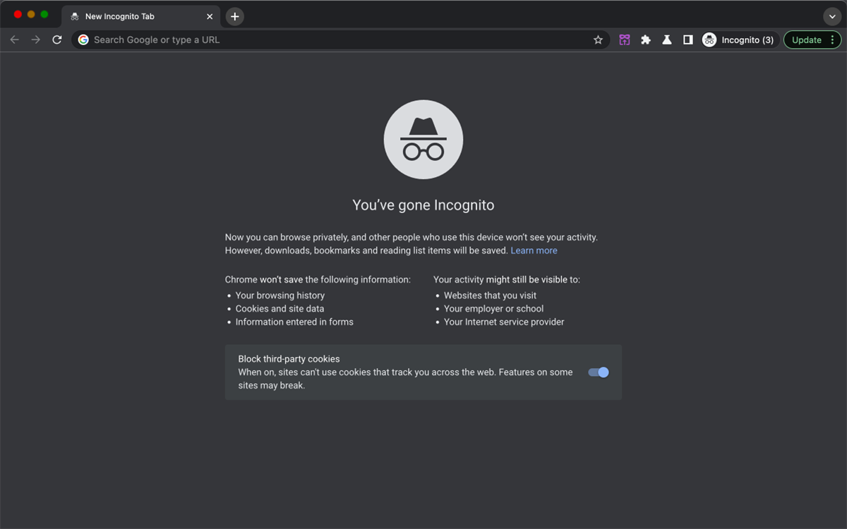 Reopen in Private