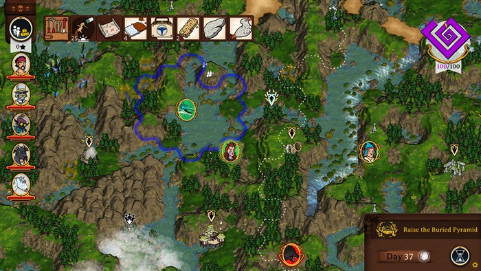 Curious Expedition 2 - Highlands of Avalon — скриншот 3