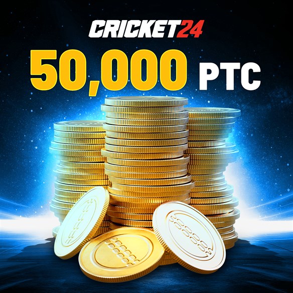 Cricket 24 - 50000 PTC Xbox Series X|S and Xbox One cover art