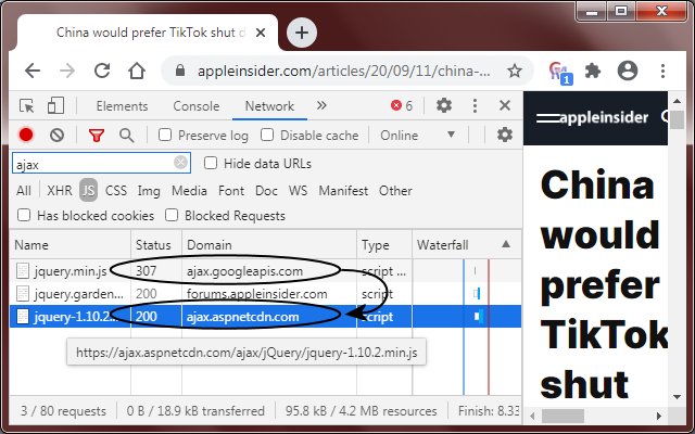 Google CDN to Microsoft CDN