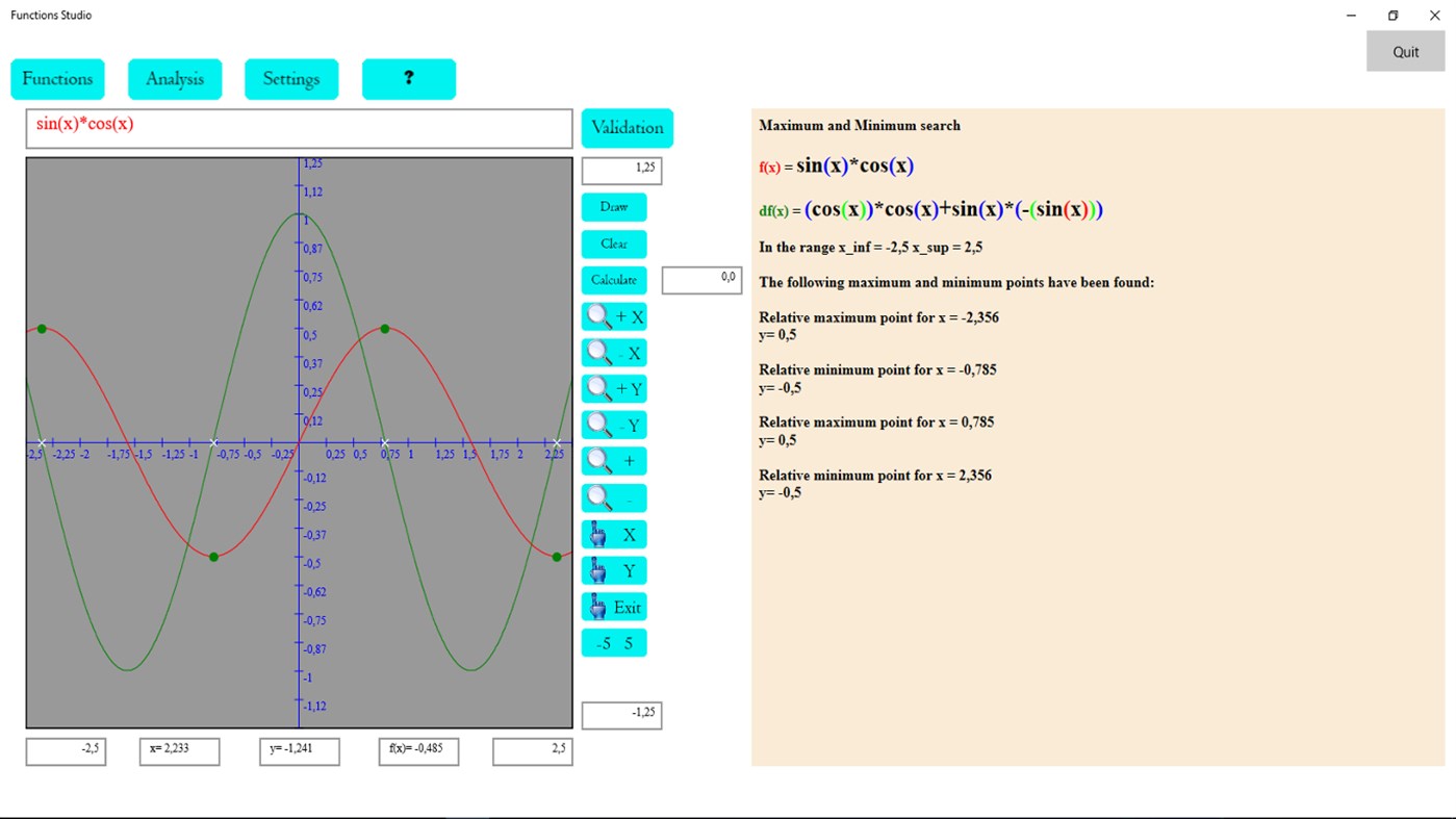 #6. Functions Studio (Windows) Podle: Giorgio Pieroni