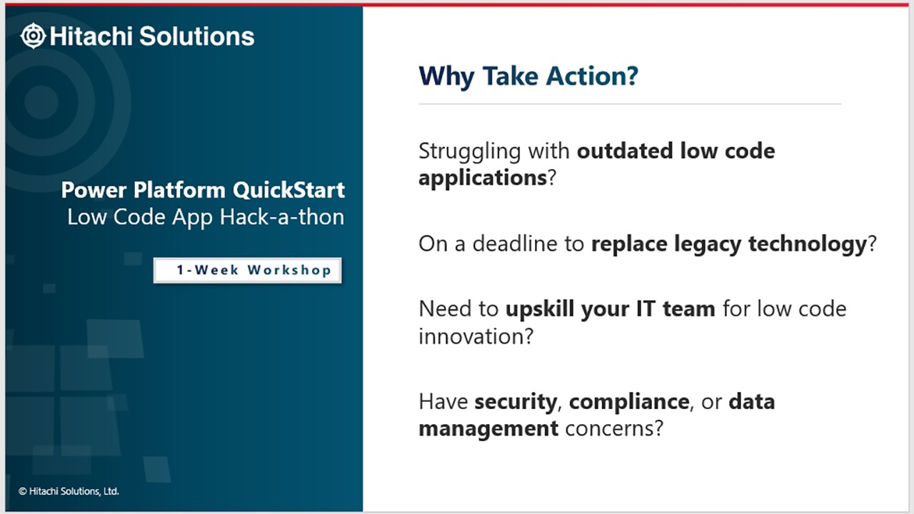 Snapshot 1 of Power Platform QuickStart: 1 Week Workshop
