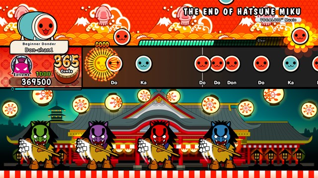 Taiko no Tatsujin: Rhythm Festival - HATSUNE MIKU Pack Vol. 7 screenshot 1