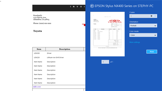 Simple Invoice screenshot 4