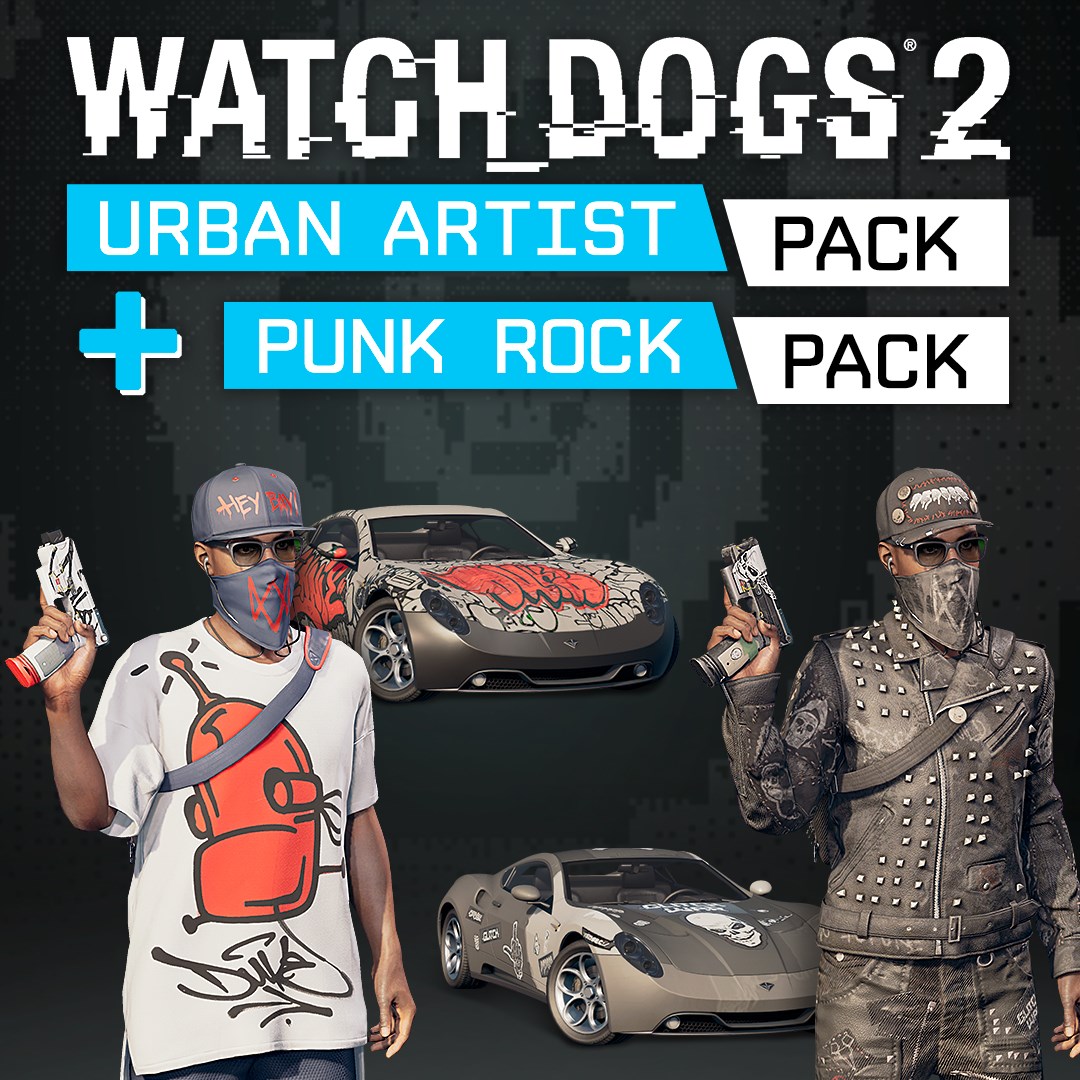 Watch Dogs®2 - Punk Rock and Urban Artist bundle