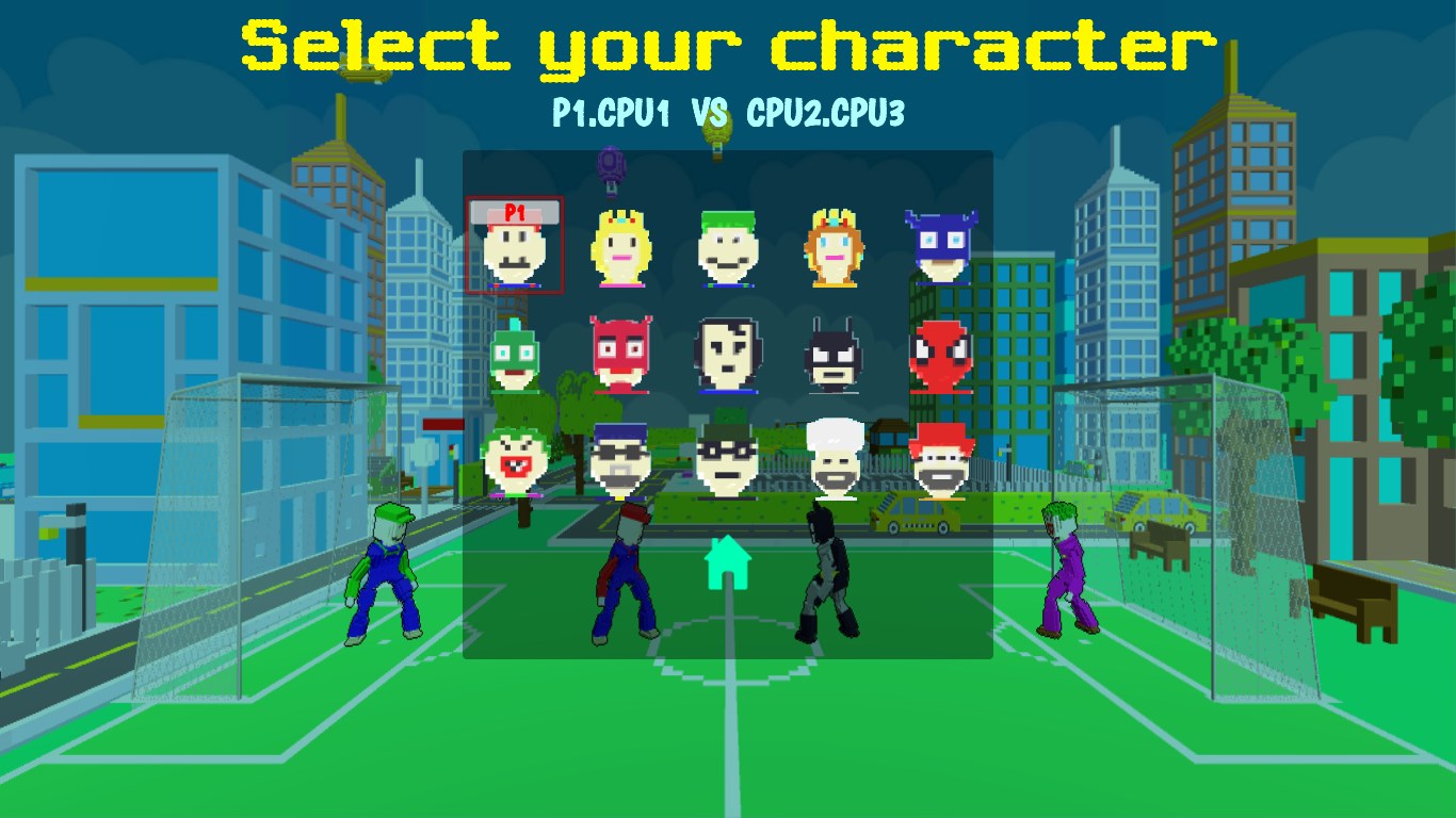 Soccer Power Hero Screenshot