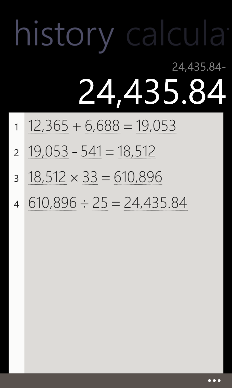 Calculator with History for Windows 10