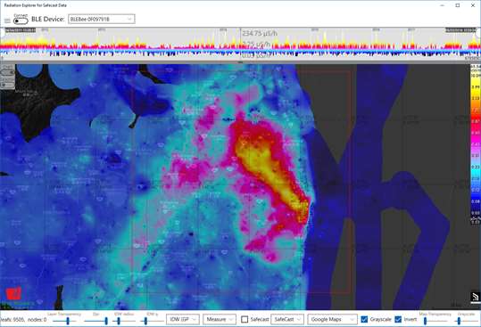 Radiation Explorer for Safecast Data screenshot 5