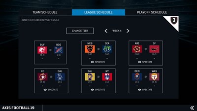 Axis Football 2019 — скриншот 26