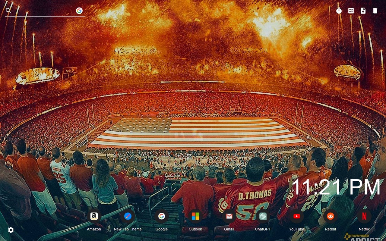 Kansas City Chiefs Wallpaper New Tab