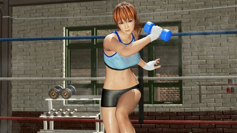 DOA6 汗だく！トレーニングウェア かすみ