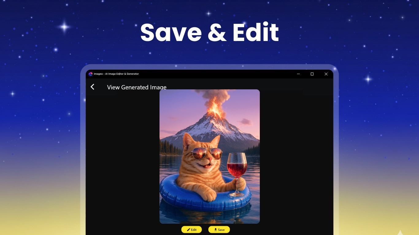 Imageo - AI Image Editor & Generator screenshot
