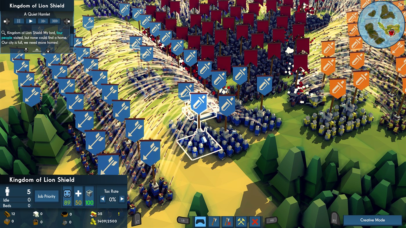 #7. Kingdoms and Castles (Xbox) Με: BlitWorks