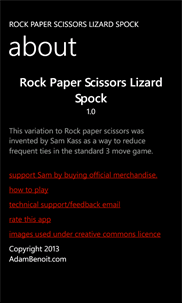 Rock Paper Scissors Lizard Spock Free screenshot 8