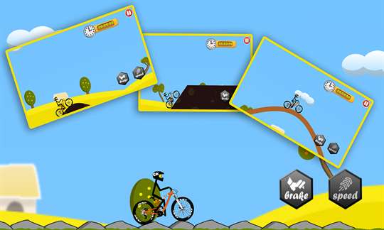 Stickman Bicycle : Mountain Bike Rider screenshot 4