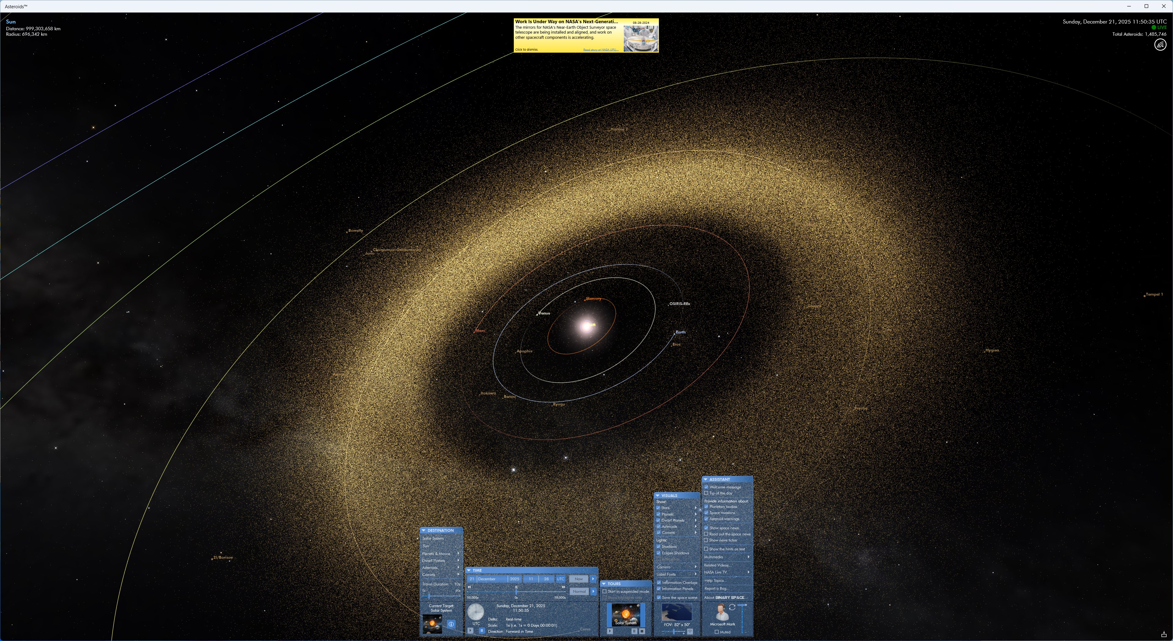 Asteroids™ screenshot