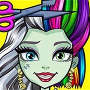 Monster High Beauty Shop Game Play icon