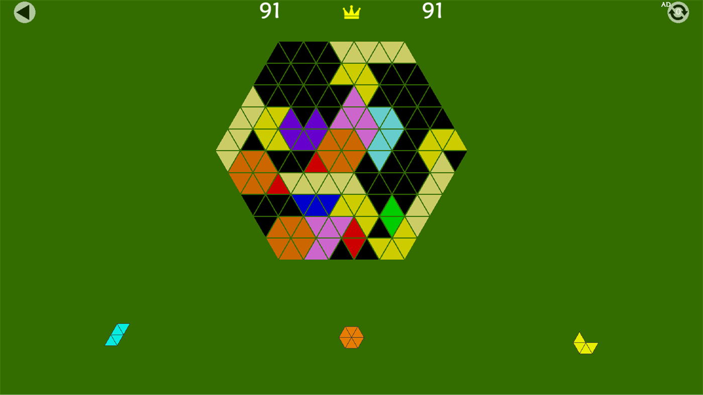 #3. Polygon Block Game (Windows) Av: YWH Family