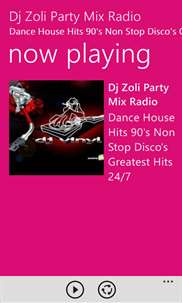 Dj Zoli Party Mix Radio screenshot 1