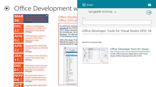 Office Developer Blogs screenshot 5
