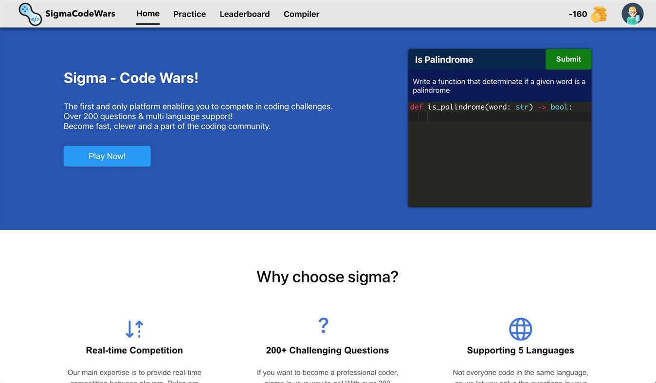 #2. Sigma - Code Wars (Windows) Ved: Eshqol Development