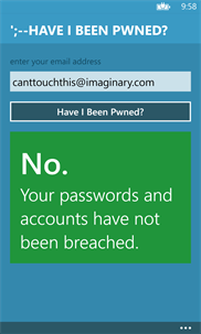 Have I Been Pwned? screenshot 3