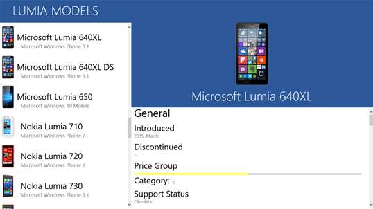 LumiaModels screenshot 1