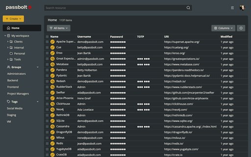 Passbolt - Open Source Password Manager for Teams
