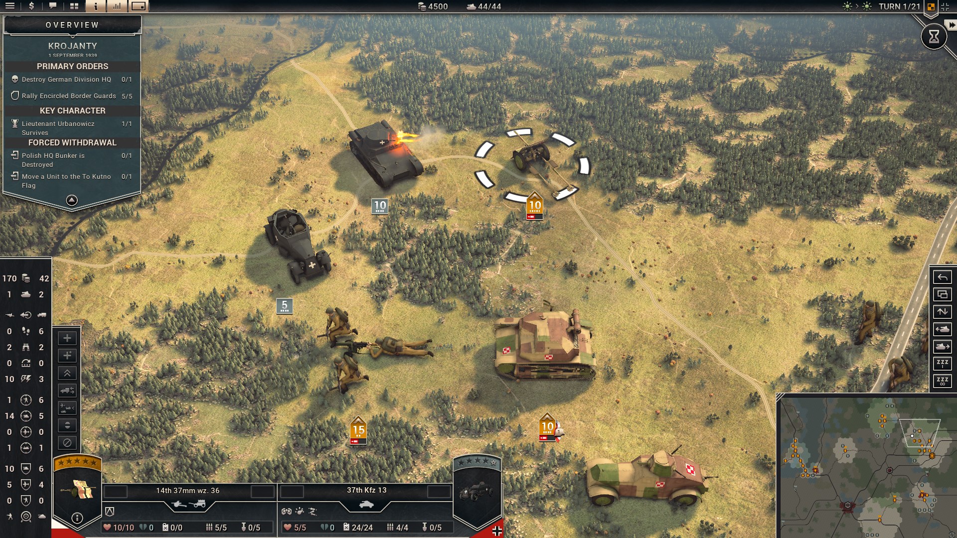 Panzer Corps 2: War Stories - Fall of Poland | Xbox | Chiave | Privato
