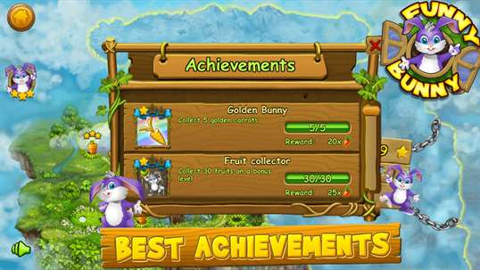 Funny Bunny Adventures: Fairy Tale screenshot 5