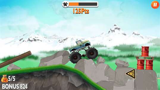 Monster Truck Trails Stunt screenshot 1