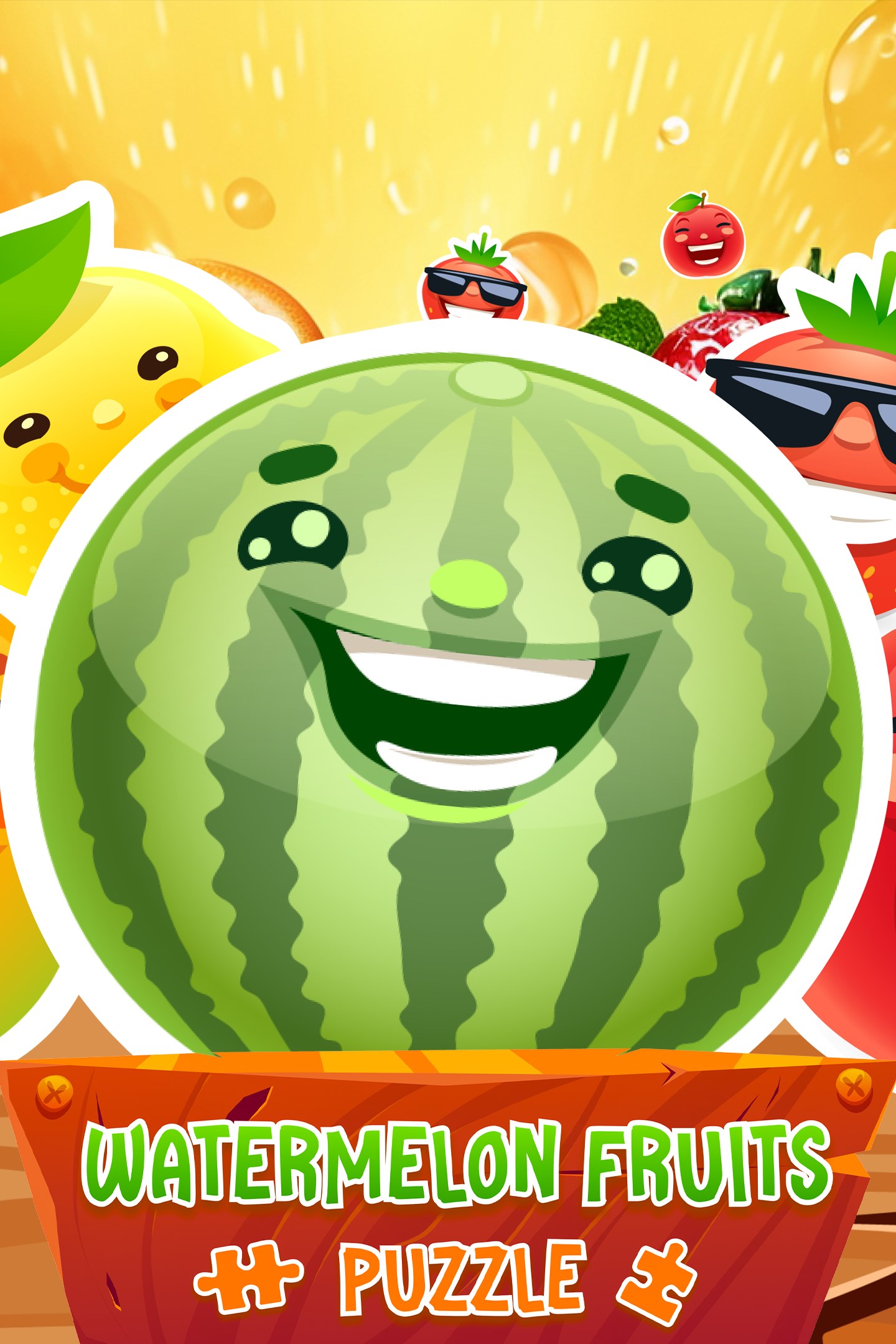 Watermelon Fruits Puzzle cover art
