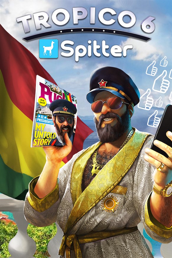 Tropico 6 - Spitter Xbox Series X|S and Xbox One cover art