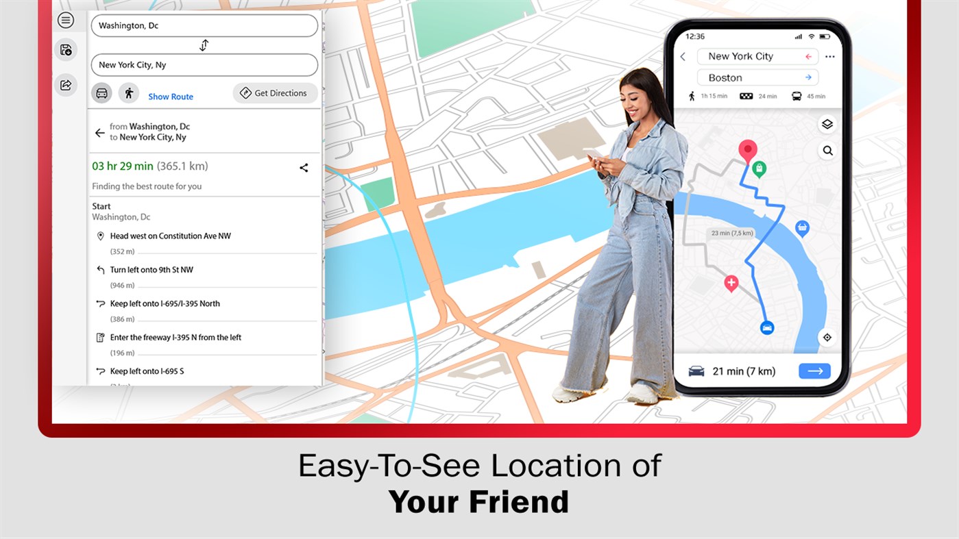 #5. Live Mobile Location and GPS Coordinates (Windows) By: Good Job Apps