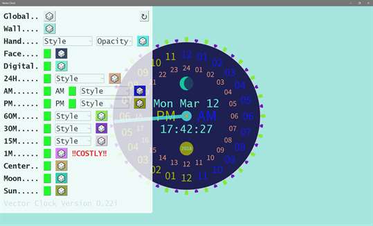 Vector Clock screenshot 8