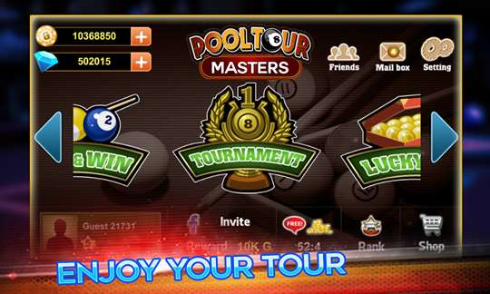 Pool Tour Masters screenshot 3