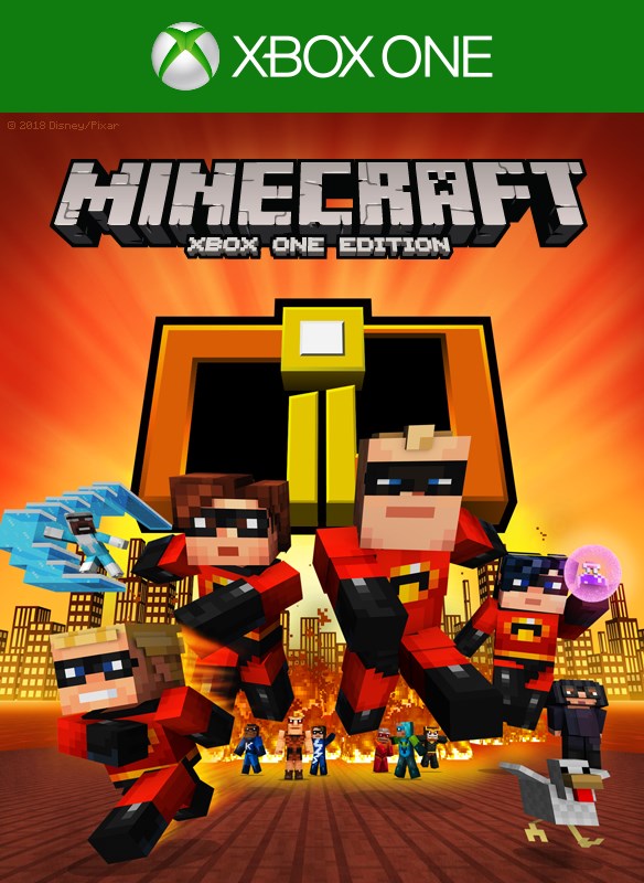 Pacote de Capas Os Incríveis do Minecraft